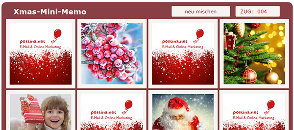 Mini Memo zu Weihnachten