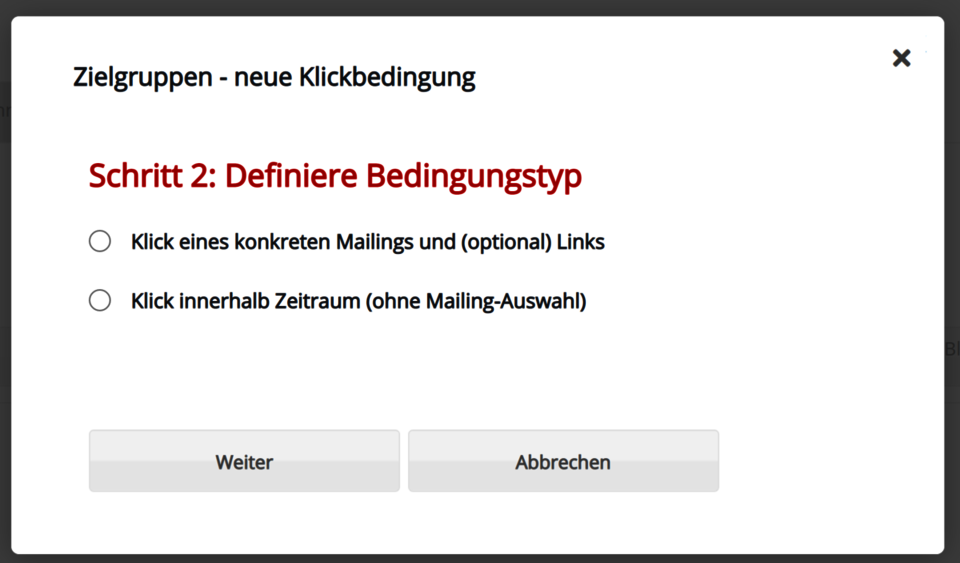 Zielgruppendefinition