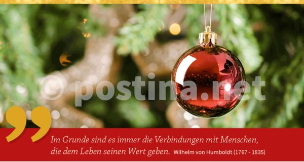 Stillvolles Weihnachtsmailing